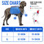 Nobleza - Mochila Arnés Chaleco para Perro, Alforja Bolsa de Hombro Ajustable, Bolsa Sillón para Excursionismo, Senderismo y Camping con Tira Reflectante para Mascota, Azul - XL, , large indicador imagen numero 4