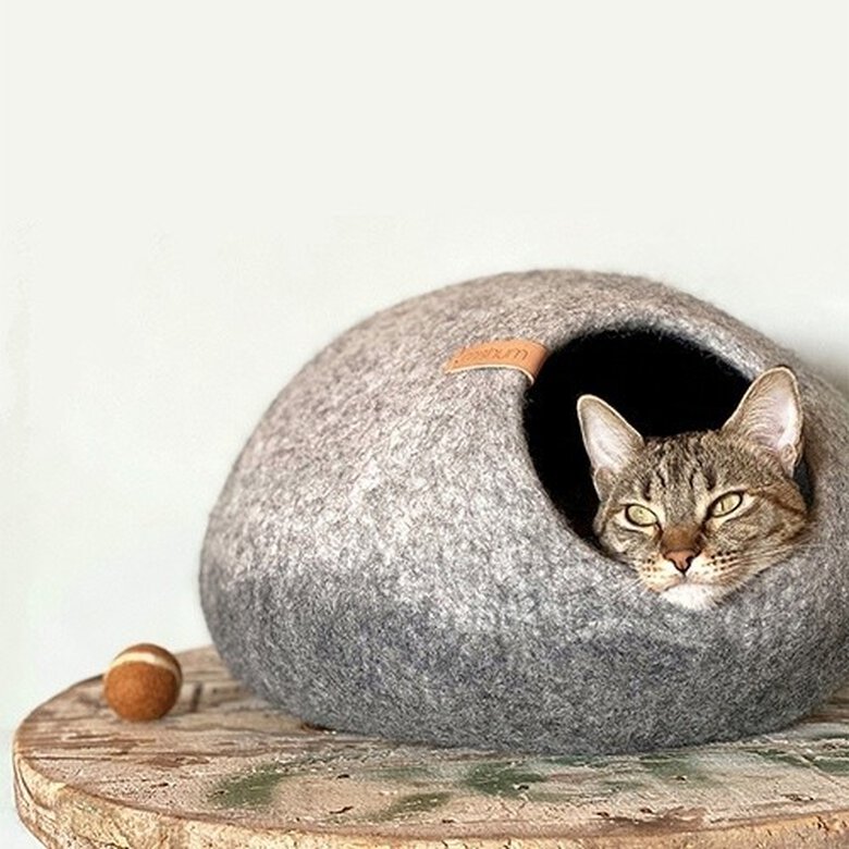 Mishum cueva Rita para gatos Cat cave color Gris , , large image number null