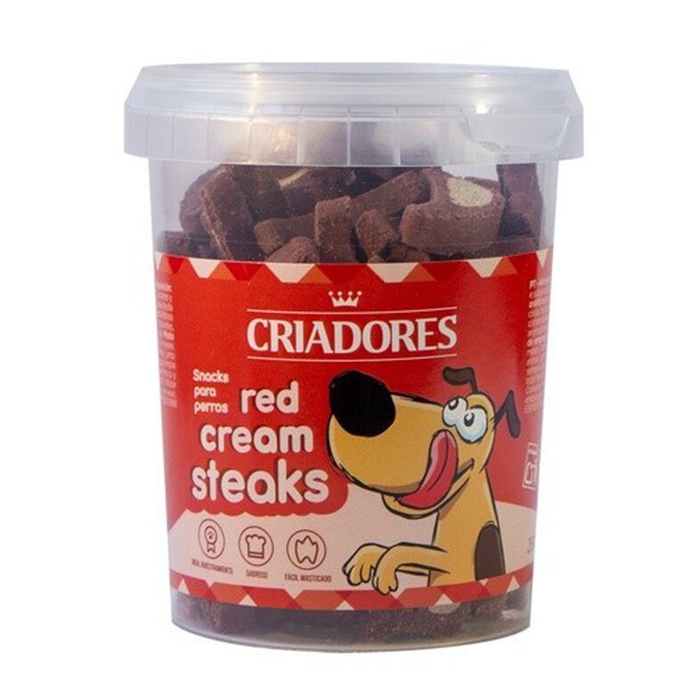 Criadores Red Cream Steaks para perros image number null