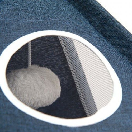 Refugio plegable Catit Vesper Rocket para gatos color Azul thumbnail