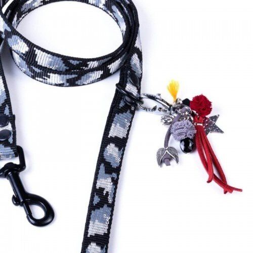 Correa Luckly Gris Camuflaje para perros color Gris, , large Imagen numero 3