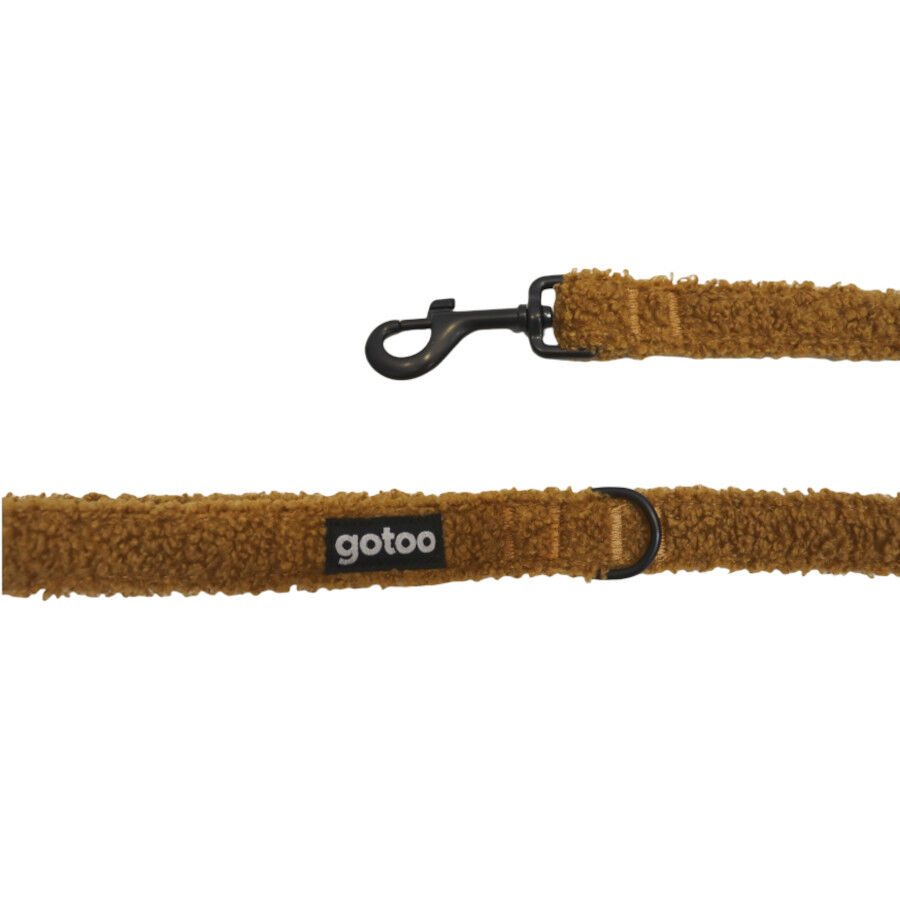Gotoo Correa teddy marrón para perros thumbnail