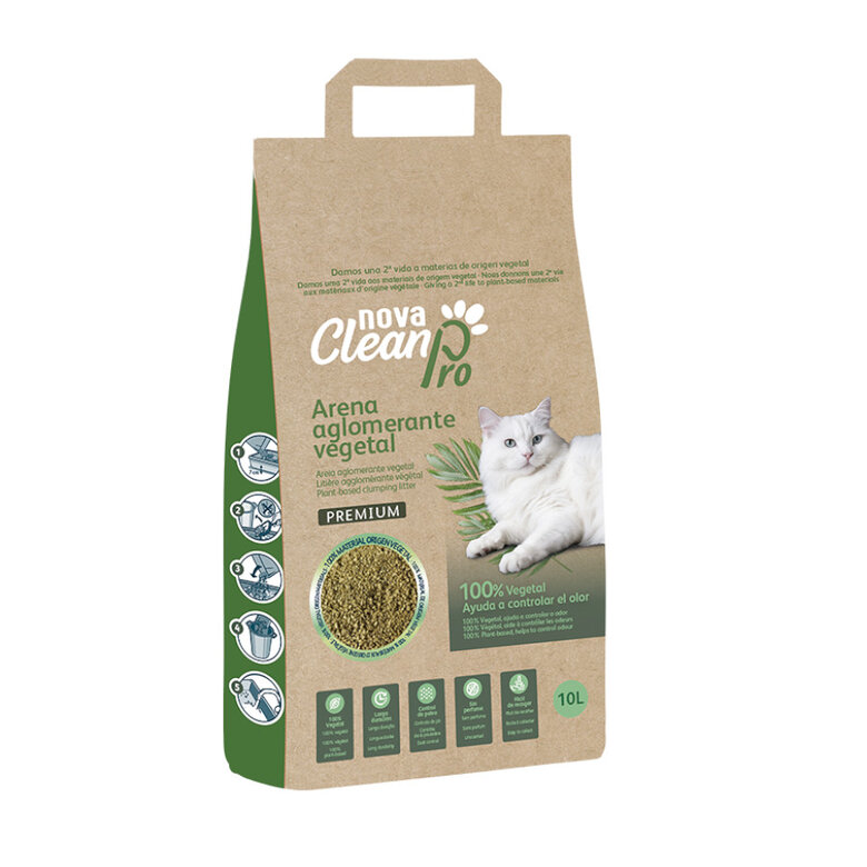Nova Clean Pro Arena Vegetal para gatos