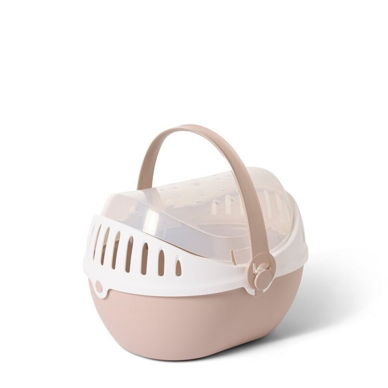 SAVIC TRANSP. ELMO ROED.36X28X22CM ROSA CHAMPAGNE