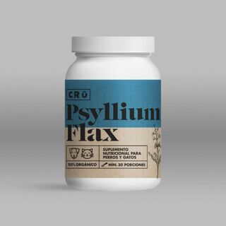CRU complemento Psyllium Flax para mascotas