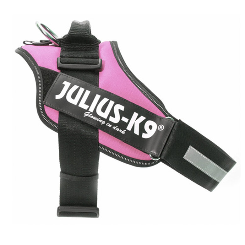 Julius K9 arnés ergonómico rosa para perros image number null