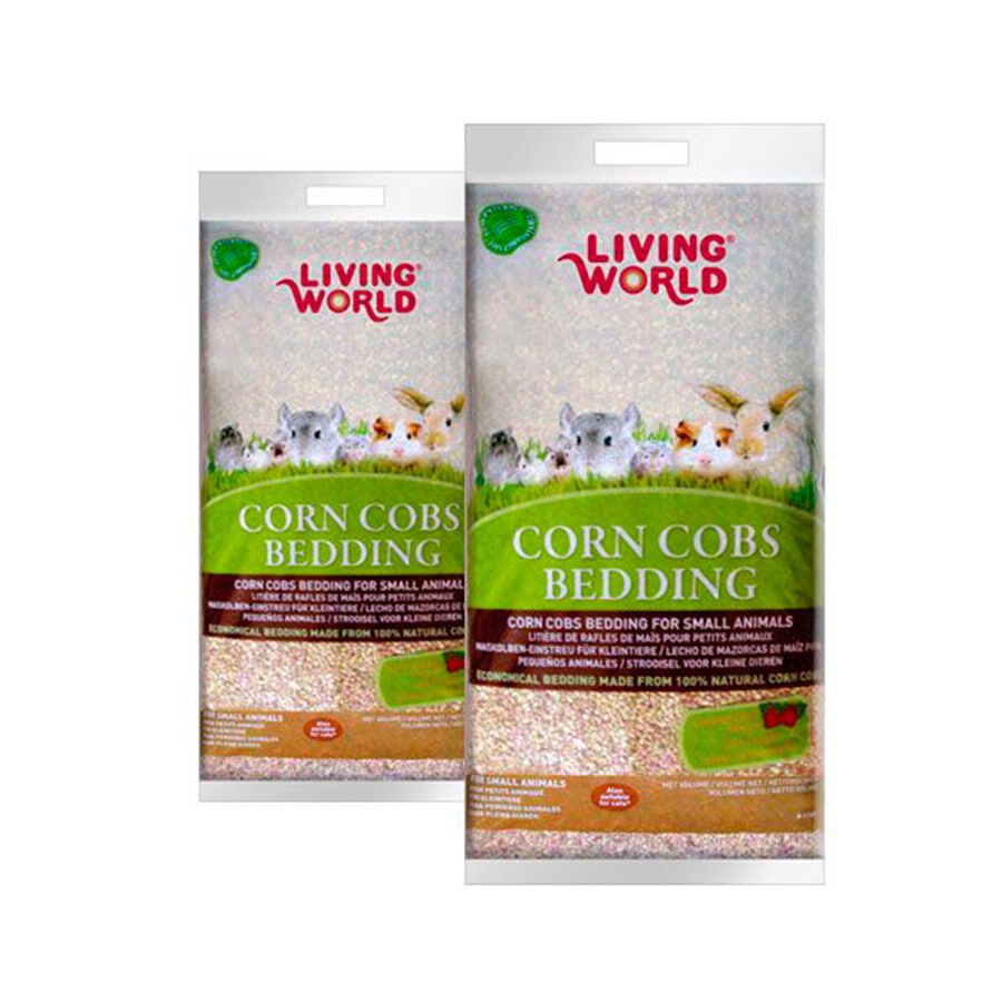 Living World Corn Cobs Bedding Lecho para roedores , , large Imagen numero 1