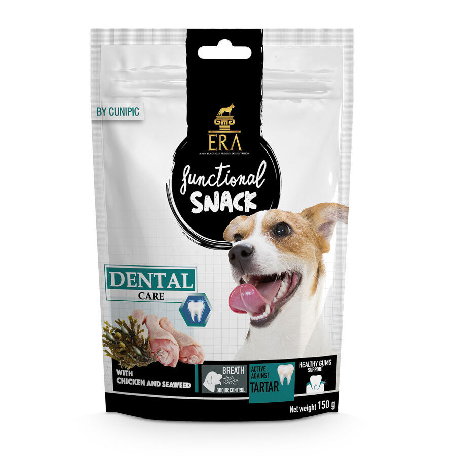ERA Snacks Dentales Functional Pollo y Algas para perros thumbnail