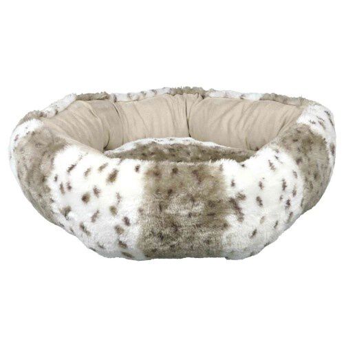 Trixie Leika Cama Redonda Blanca y Beige para perros, , large Imagen numero 2