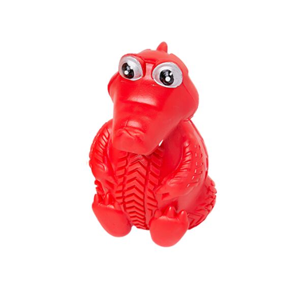 Lets Play Spain Juguete Kongkodrillo Rojo para perros