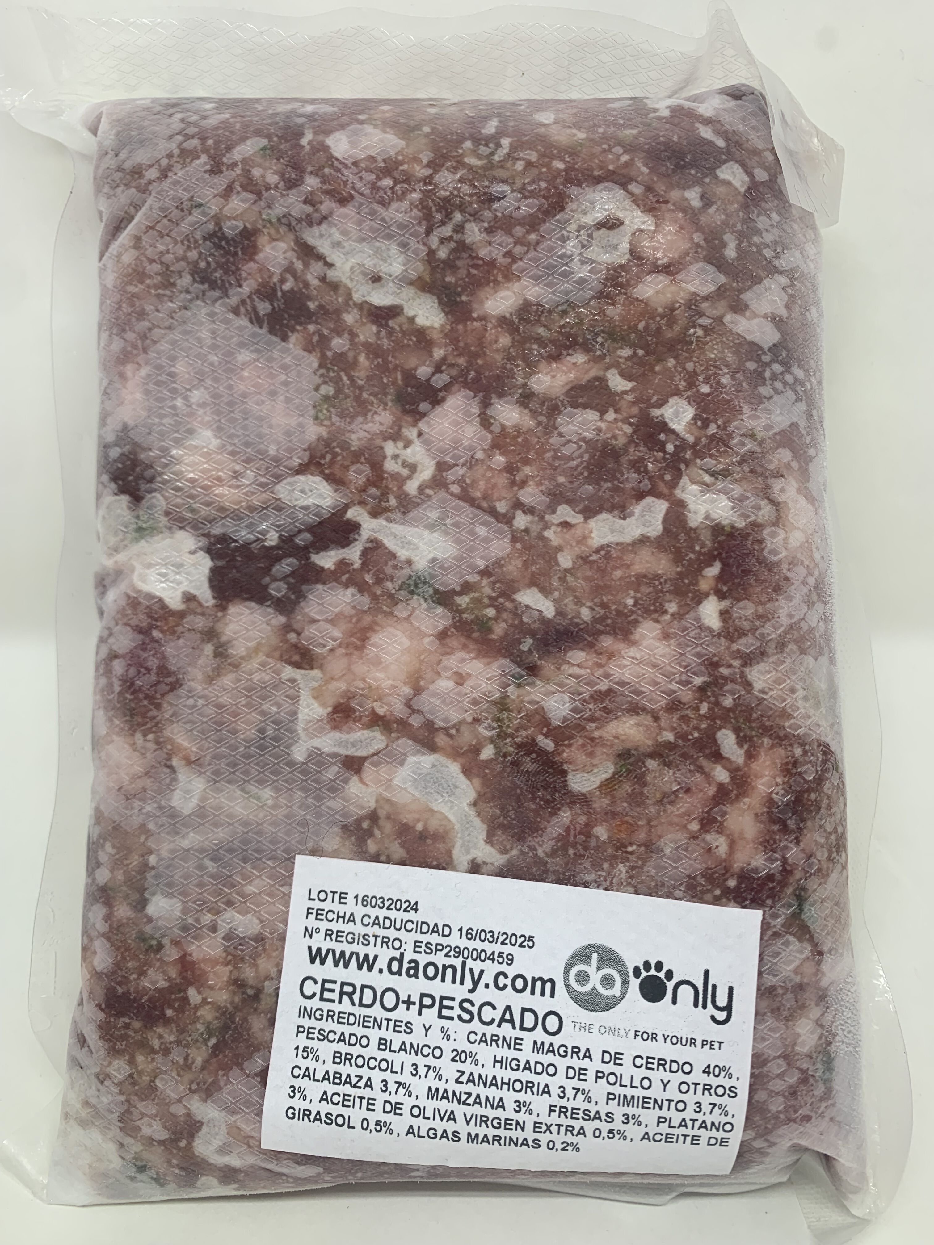 Men&uacute; Cerdo y Pescado sin huesos para perros y gatos Pack 10 unidades, , large Imagen numero 5