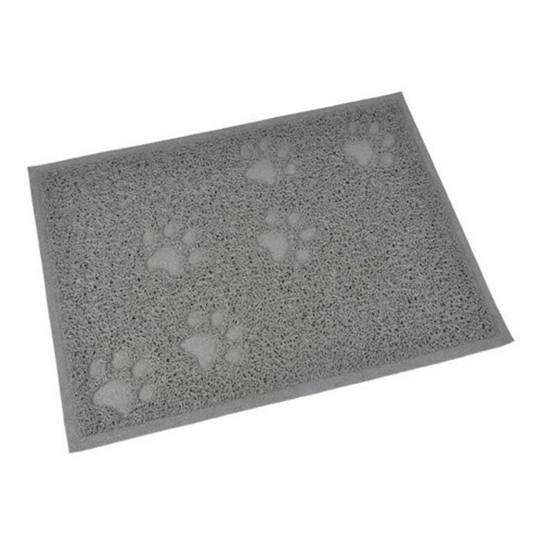 Cstore alfombrilla rectangular de PVC gris para gatos, , large image number null