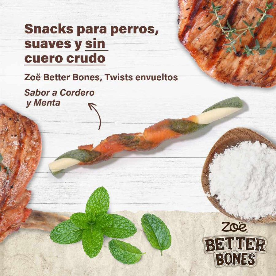 Twists envueltos en pollo para perros Zo&euml; Better Bones Pack de 27, , large Imagen numero 4