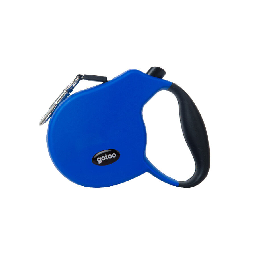 Gotoo Correa extensible azul para perros, , large Imagen numero 1