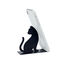 Balvi Soporte smartphone Feline Color Negro Apto para la oficina, el escritorio, dormitorio, o salón Metal, , large indicador imagen numero 3