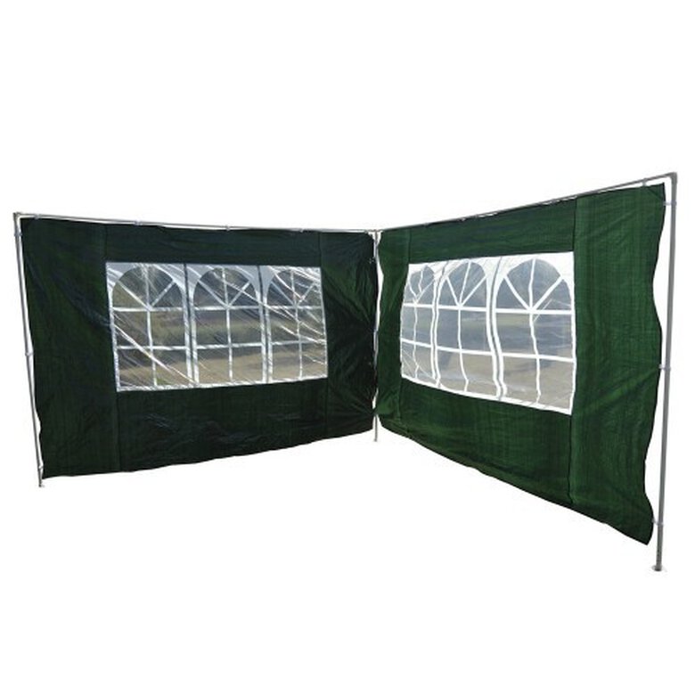 Paredes laterales Outsunny para carpa color Verde, , large image number null