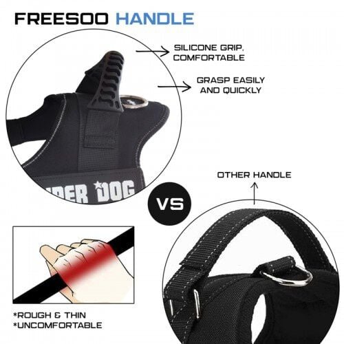 Edipets arnés ajustable y antitirones negro para perros thumbnail