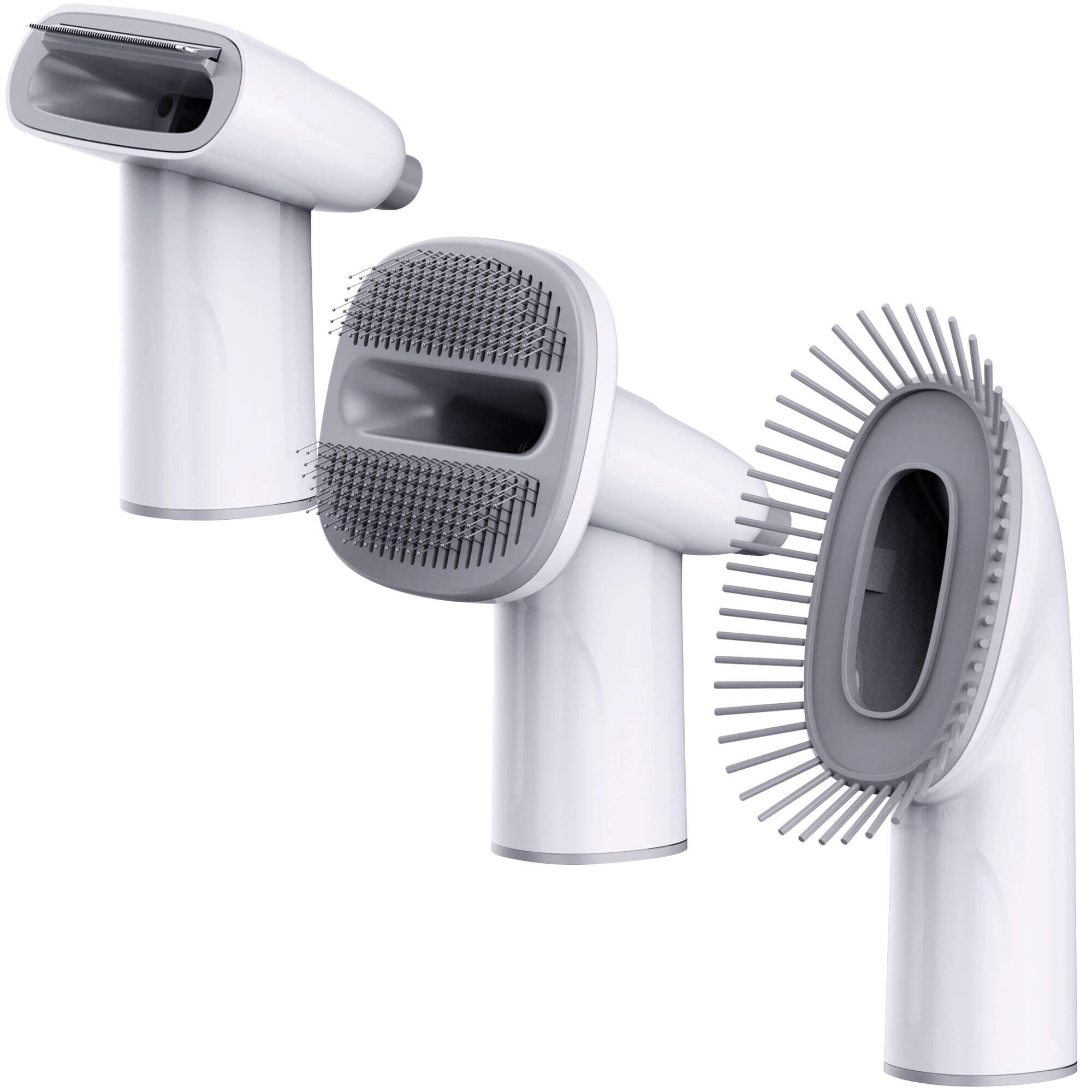 Gridinlux Cortapelo aspirador y cepillo mascotas 3 en 1 con 9 accesorios y depósito de 2,3L thumbnail