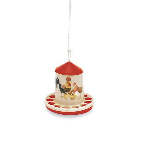 Tolva Plastico Aves 4 Kg. - Happy Range, , large Imagen numero 2