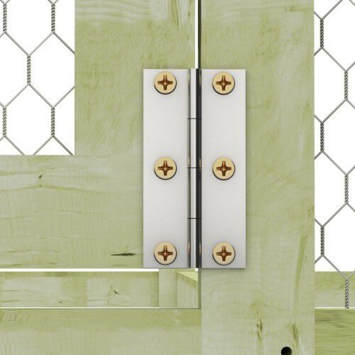 Gallinero de madera y malla para el exterior thumbnail