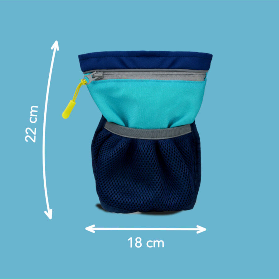 Coachi bolsa porta chuches de adiestramiento azul/celeste para perros, , large Imagen numero 2