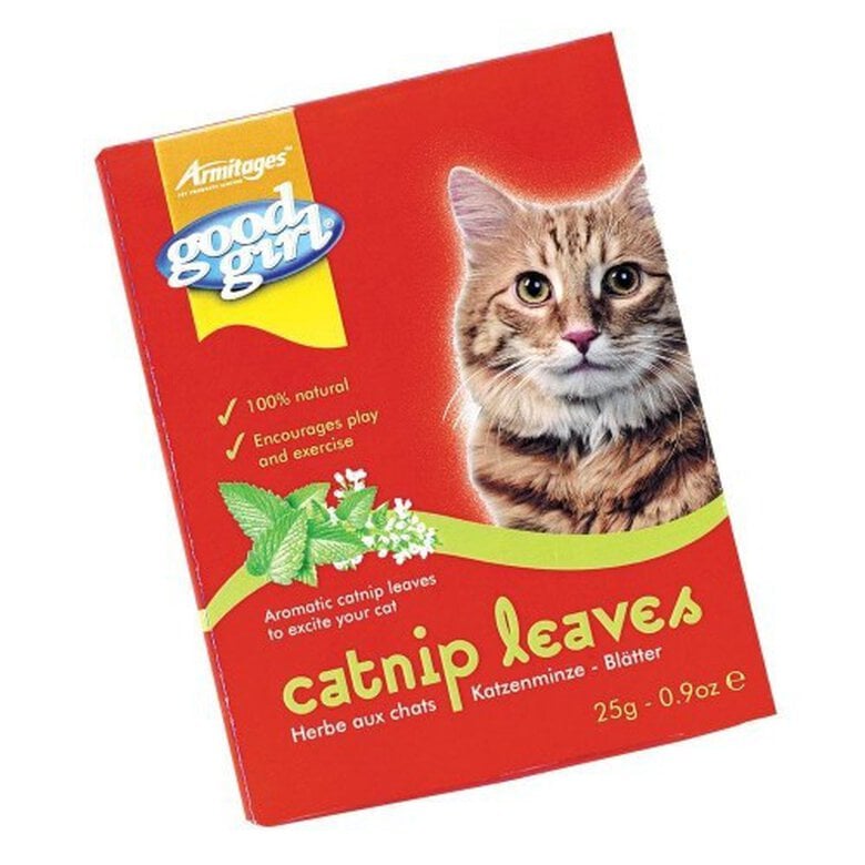 Hojas de Catnip hierba gatera para gatos sabor Natural, , large image number null