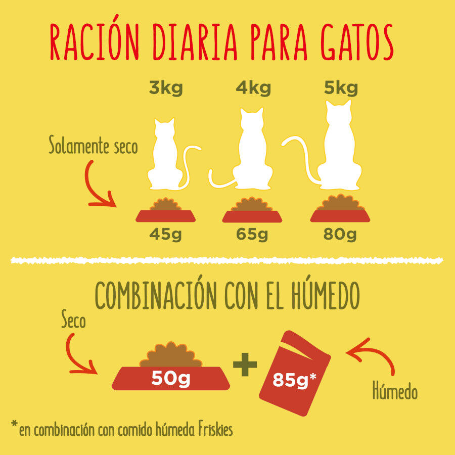 Friskies Conejo y Pollo pienso para gatos thumbnail