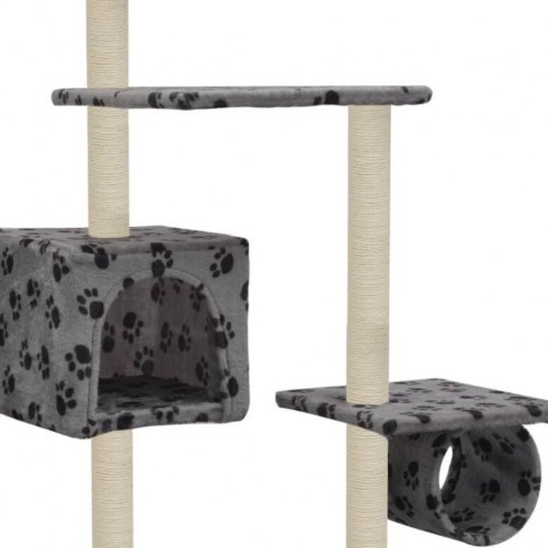 Rascador con poste de sisal color Gris Huella, , large image number null