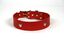 COLLAR DE PIEL ROJO CON  CORAZON, , large indicador imagen numero 1