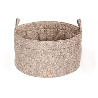 Pet and Co Cesta Duradera Louis Boucle Marrón para Perros y Gatos