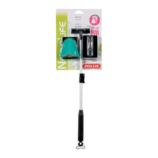 Zolux Kit de Rascavidrio limpiacristales para acuarios