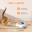 Nobleza - Juguete de Pluma Eléctrico Interactivo para Gatos, Juguete para Gato Recargable por USB, Autoempleo con Accesorios de Pluma y Función de Limpieza, , large indicador imagen numero 2