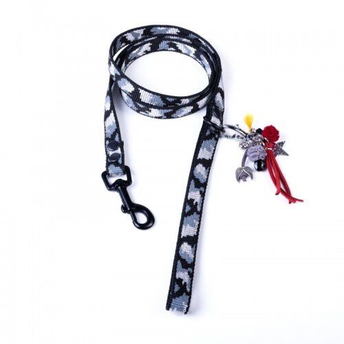 Correa Luckly Gris Camuflaje para perros color Gris, , large Imagen numero 1
