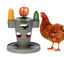 Comedero para Pequeñas y Grandes Gallinas - Snack Tower para Aves de Corral - Comedero Interactivo y Entretenido para Gallinas, , large indicador imagen numero 1