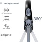 Edipets correa extensible ajustable gris y negro para perros, , large image number null