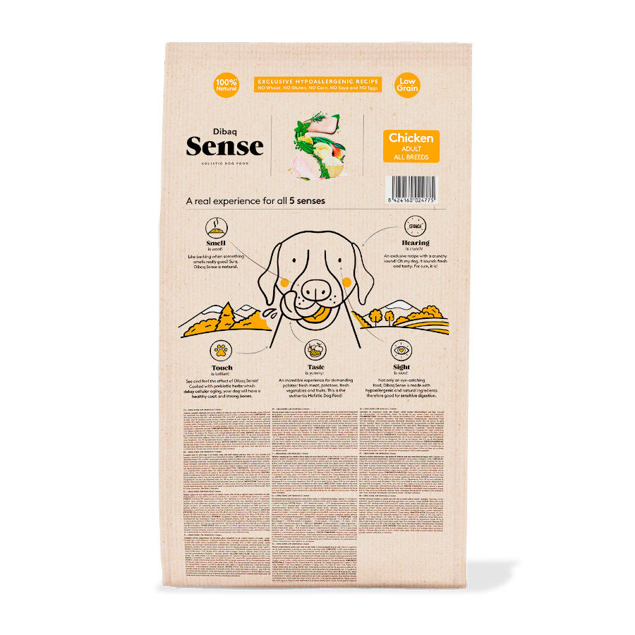 Dibaq Sense Low Grain Adult Pollo Pienso para perros, , large Imagen numero 7