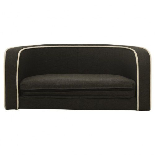 Vidaxl sof&aacute; plegable gris oscuro para perros, , large Imagen numero 9