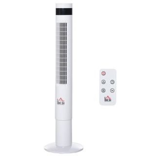 Ventilador de Torre con 3 Modos 3 Velocidades Blanco
