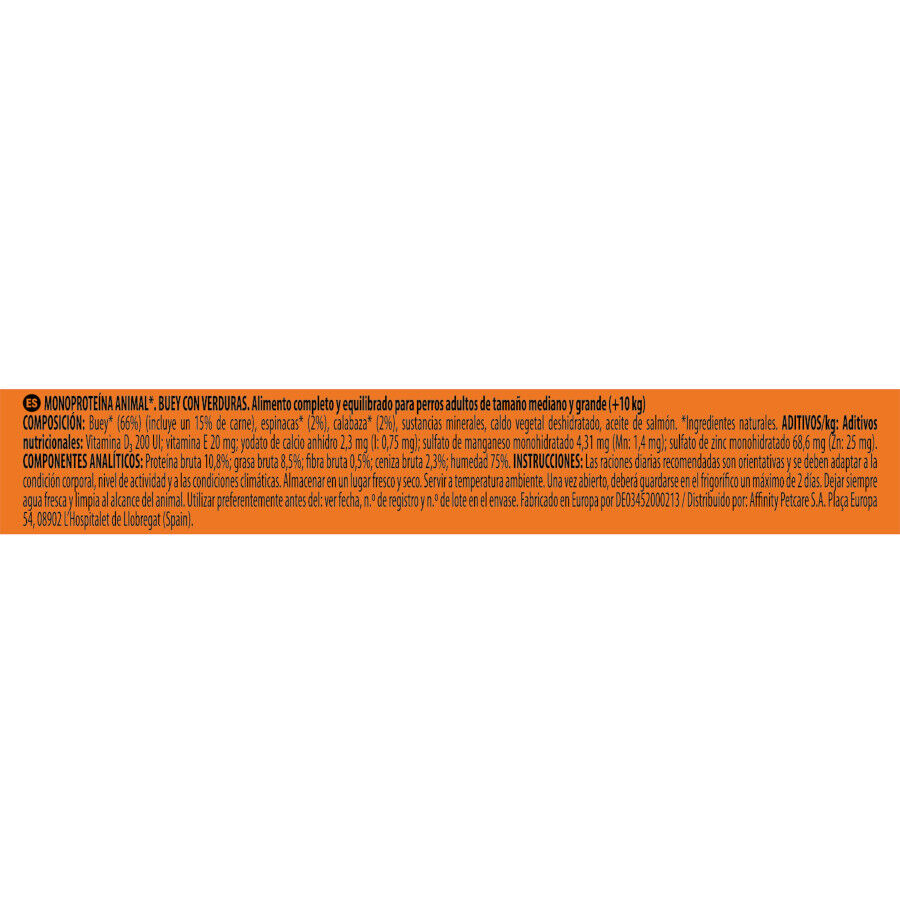 4 sobres x 300 g Nature's Variety Original Adult Medium Pat&eacute; sobre para perros, , large Imagen numero 4