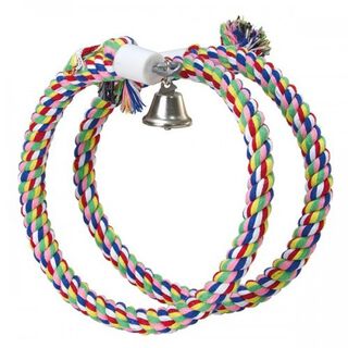 Aros de colores extensibles y campana color Multicolor