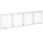 PawHut barrera de seguridad plegable color Blanco, , large image number null