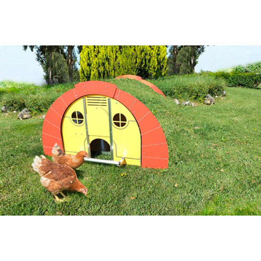 Gallinero HOBBIT amarillo y rojo, , large Imagen numero 2