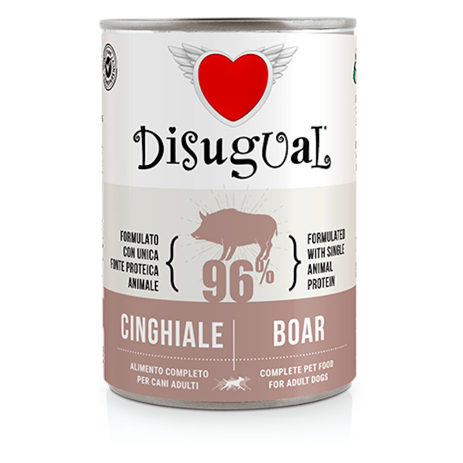 Disugual Jabalí en Paté Lata para perros