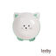 Leeby Comedero de Cer&aacute;mica Blanco y Verde con Orejitas para gatos, , large indicador imagen numero 2