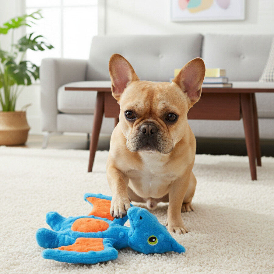 All For Paws My T Rex Azul Juguete para perros, , large Imagen numero 2