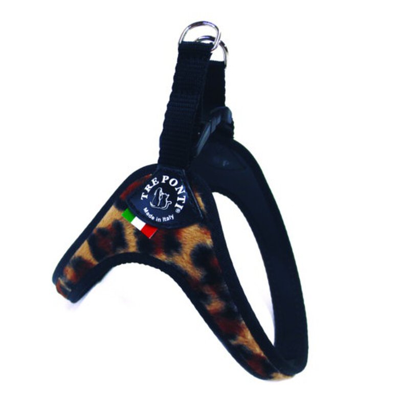 Tre Ponti reflectante leopardo arnés para perros image number null