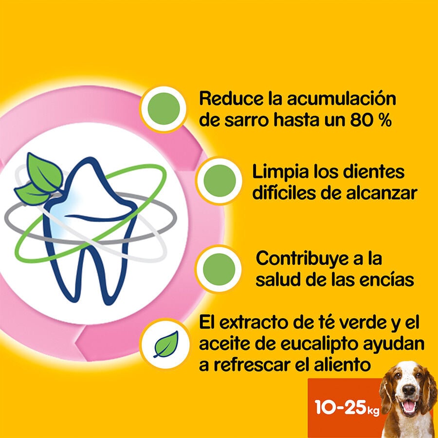 Pedigree Dentastix Fresh Snacks Dentales para Perros Medianos thumbnail