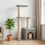 vidaXL &Aacute;rbol para gatos con postes de sisal &Aacute;rbol rascador Muebles animales, , large indicador imagen numero 2