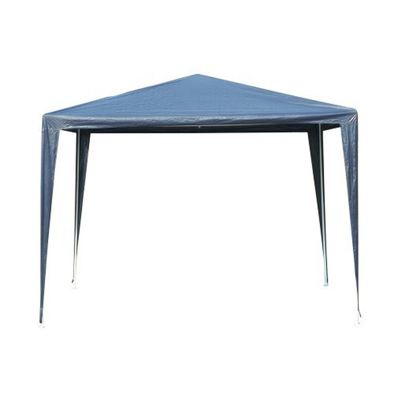 Carpa pabellón impermeable y desmontable Outsunny color Azul, , large image number null