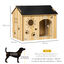 PawHut Caseta de Madera para Perros Pequeños, , large indicador imagen numero 3